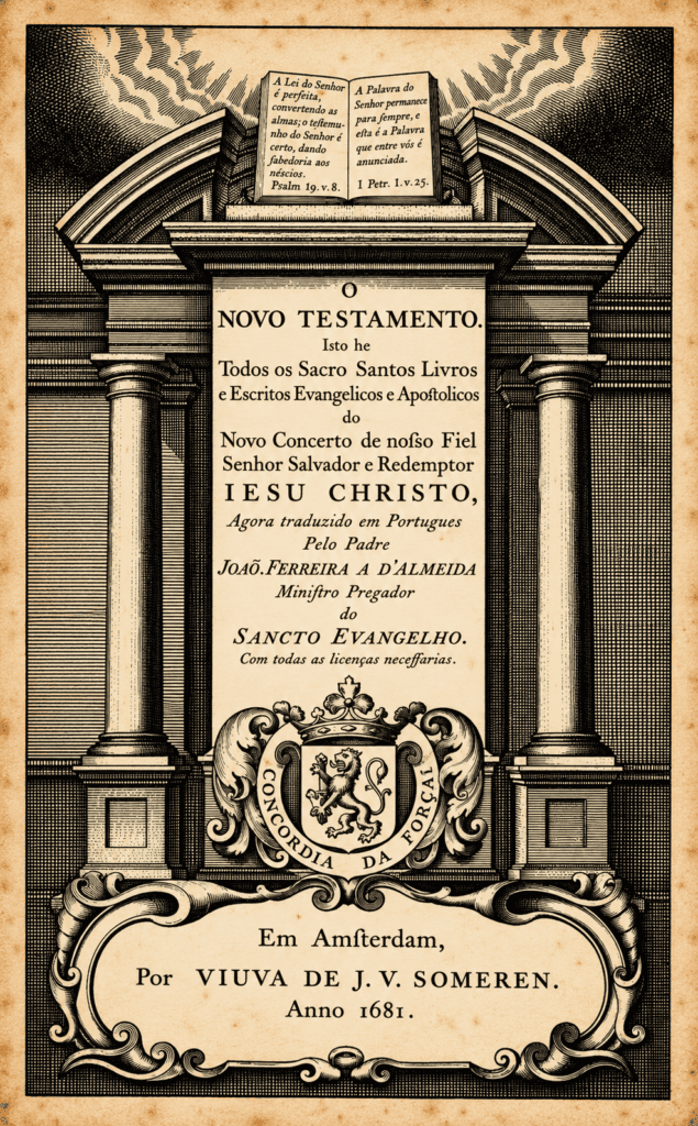O Novo Testamento de Amsterdã (1681)